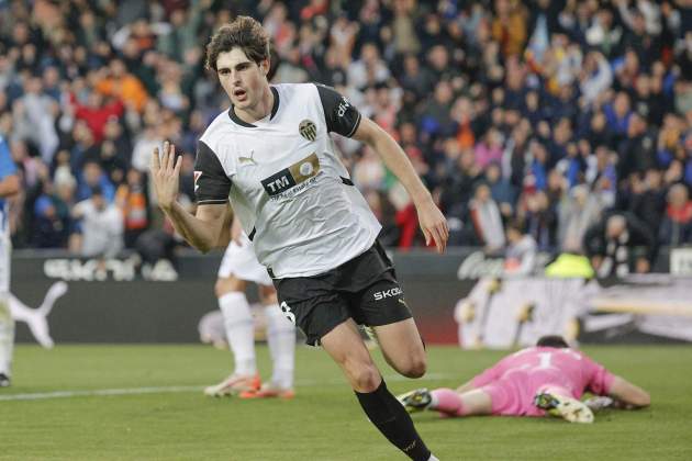 Javi Guerra Valencia gol EFE Javi Guerra Valencia gol EFE