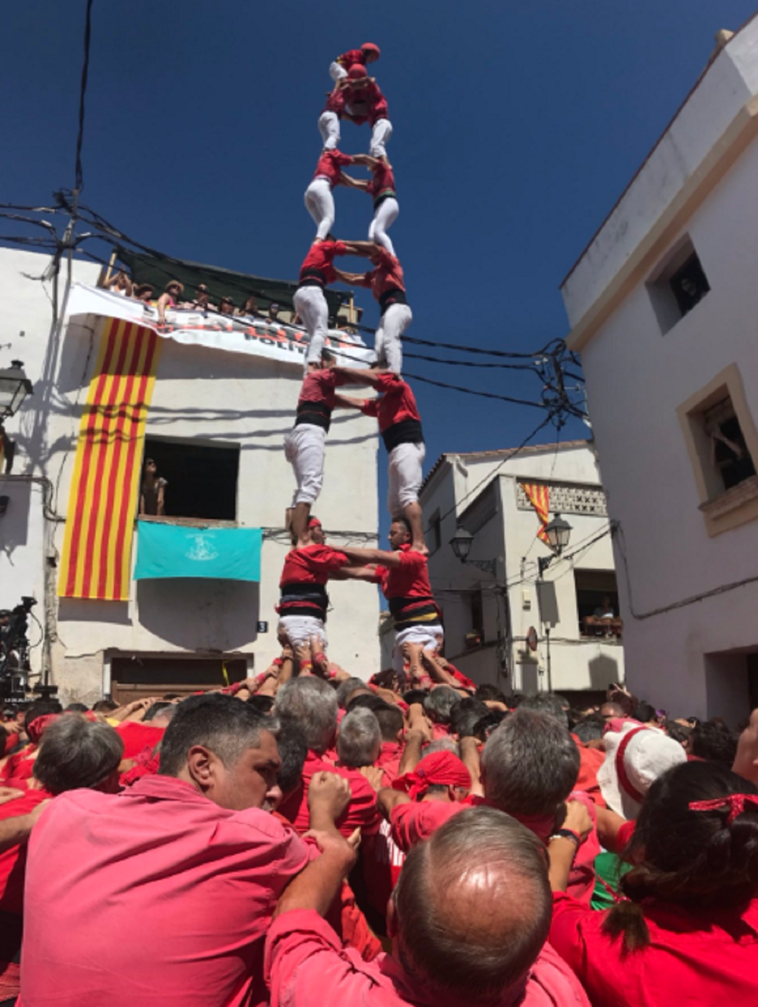 La Bisbal del Penedès viu una jornada castellera de gamma extra