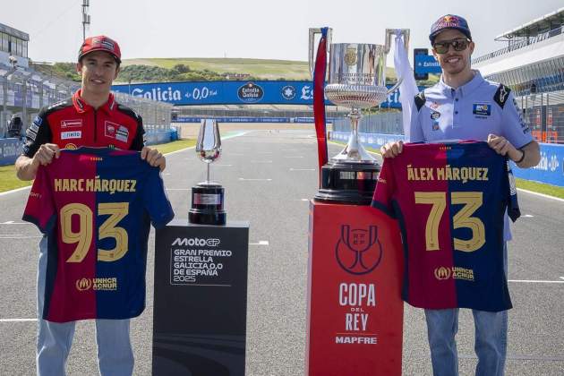 Marc Márquez Álex Márquez Barça MotoGP Marc Márquez Álex Márquez Barça MotoGP