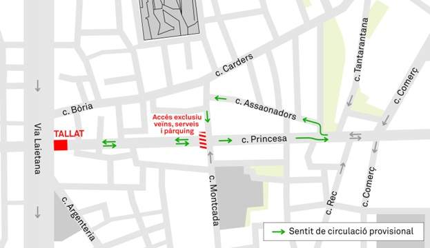 talls carrer princesa ajbcn talls carrer princesa ajbcn