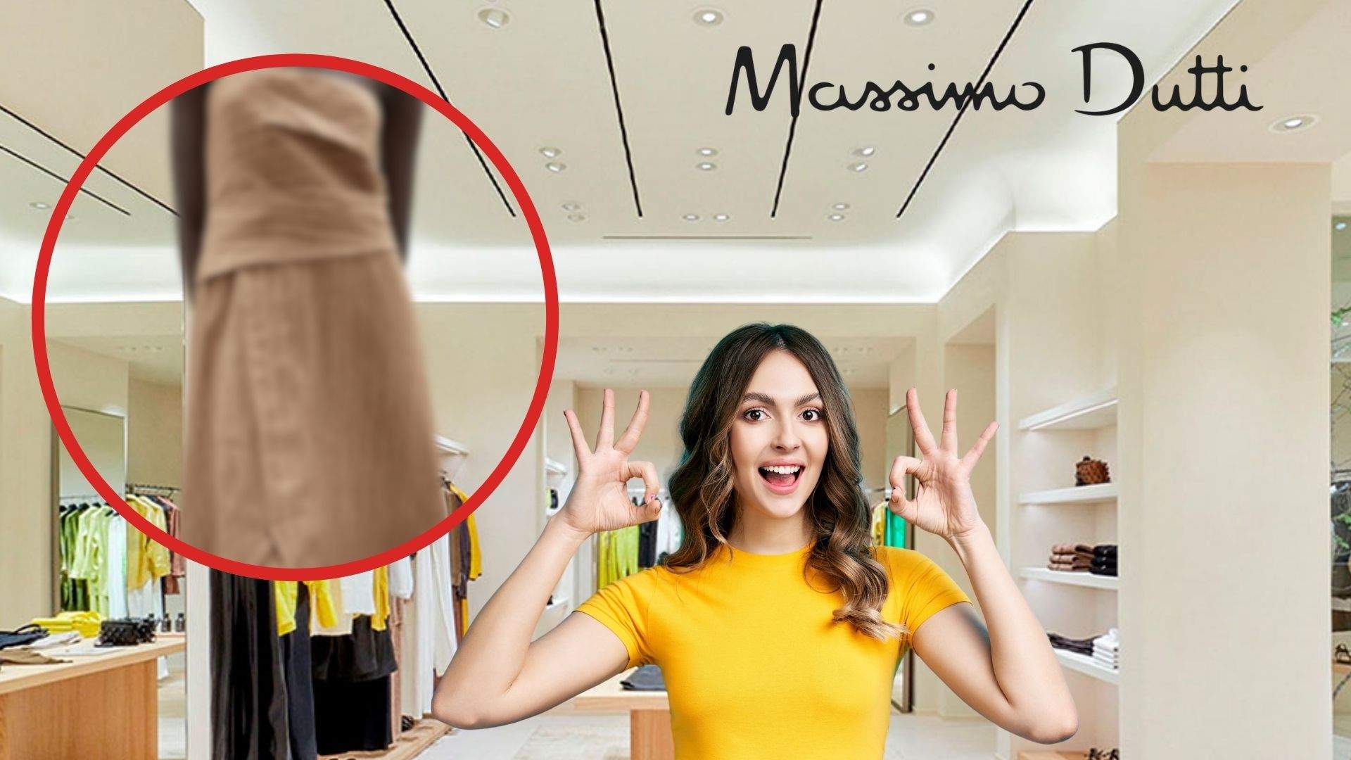 El vestido con vuelo de Massimo Dutti que convierte cualquier paseo en una pasarela