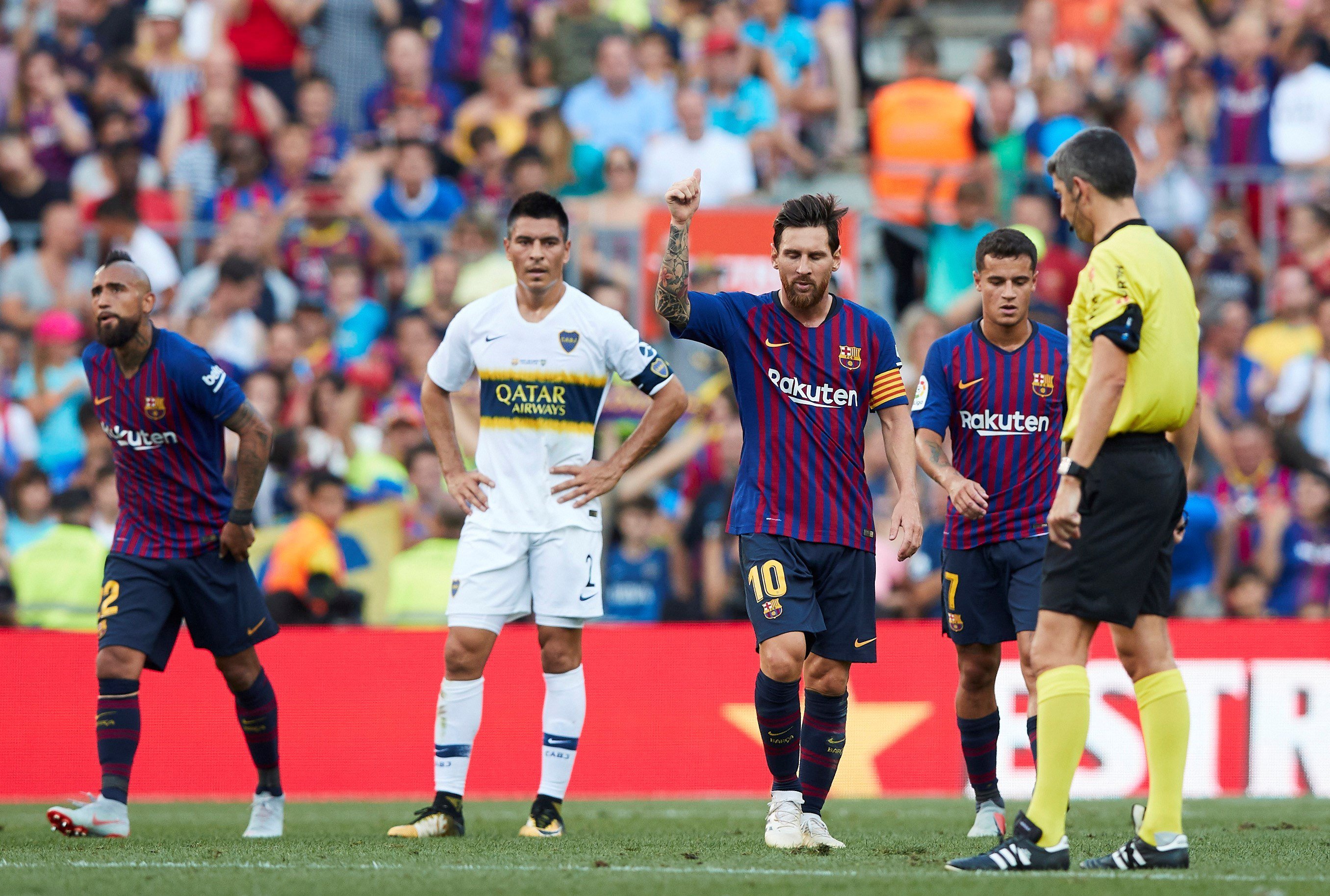 El Barça luce el Gamper (3-0)