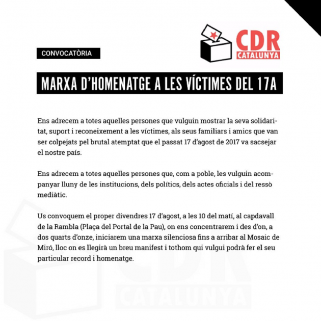 Comunicado 17 EN CDR