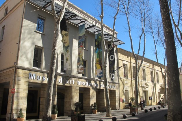 Façade Musée d'art moderne de Céret Ferran Freixe