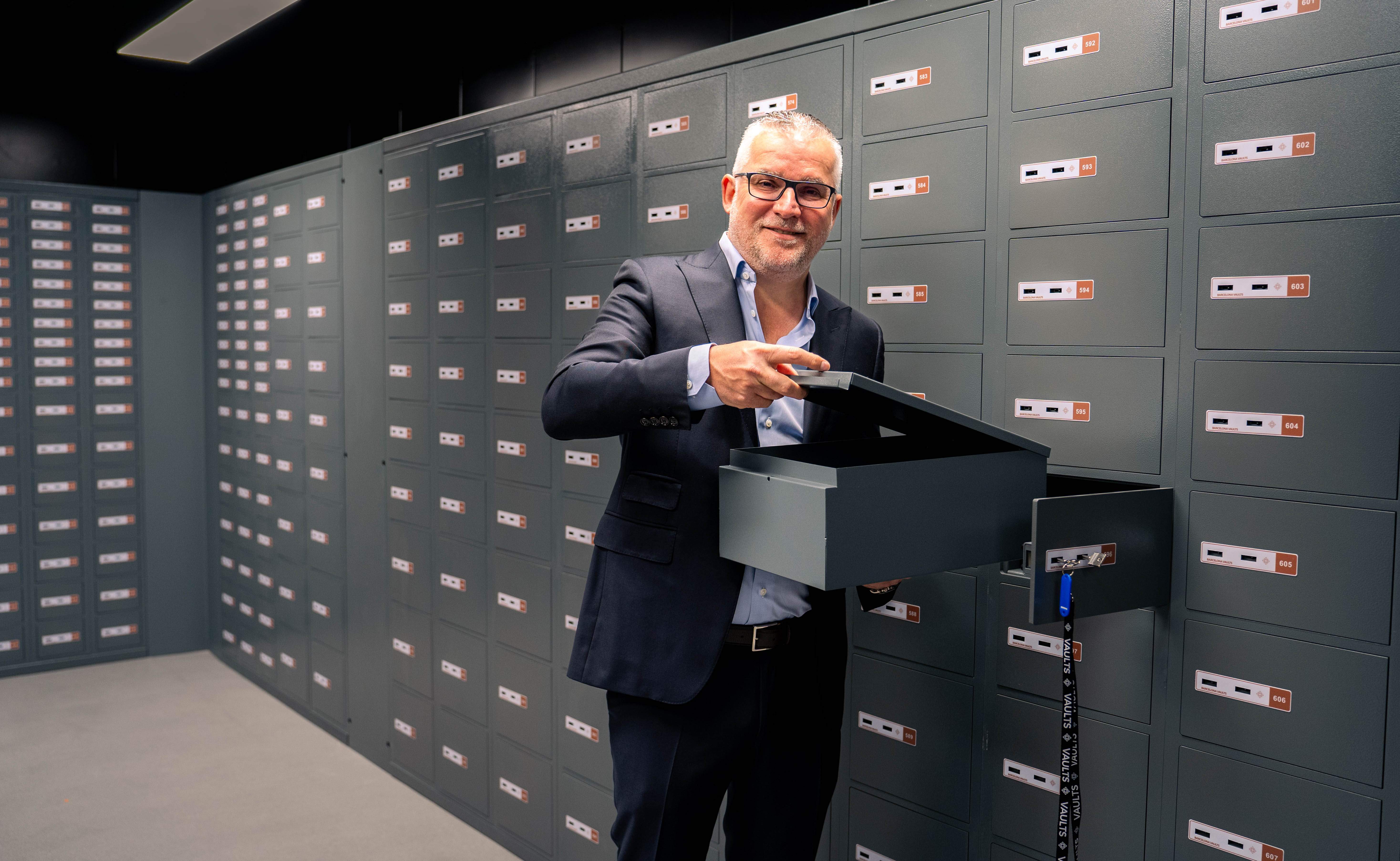Seamus Fahy, director general de Barcelona Vaults.