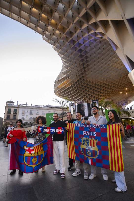 Barca cules Sevilla Barca cules Sevilla