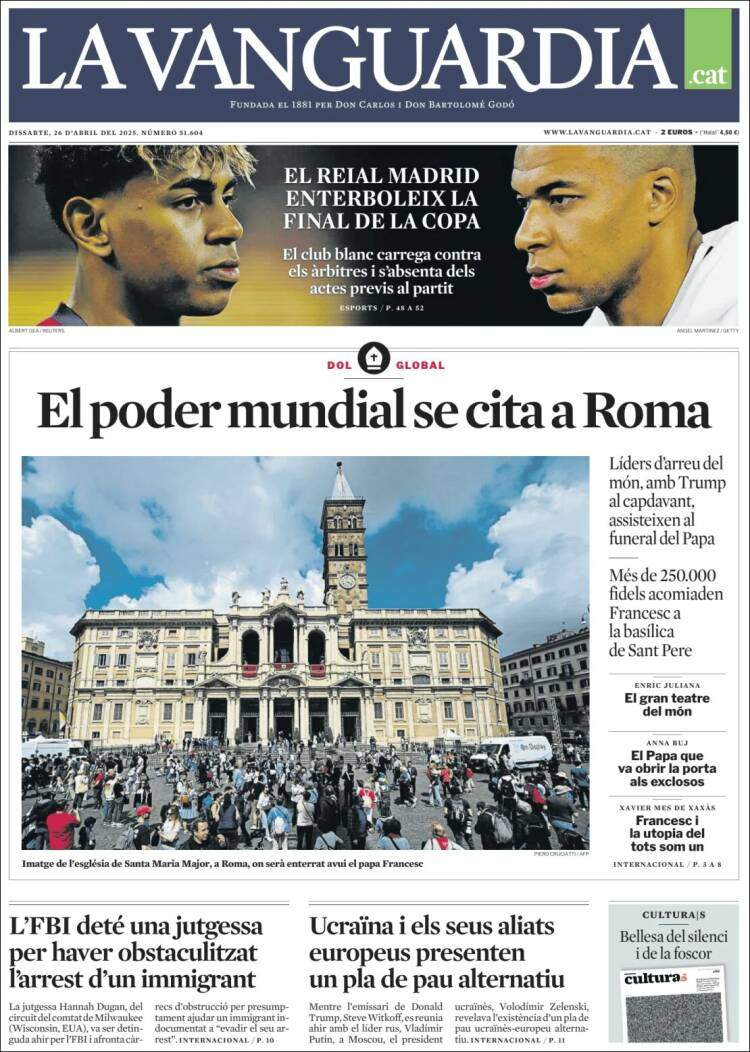 'La Vanguardia' 26 'La Vanguardia' 26