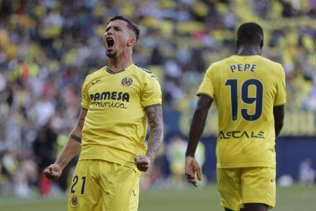 Yeremy Pino gol Villarreal Espanyol / Foto: EFE