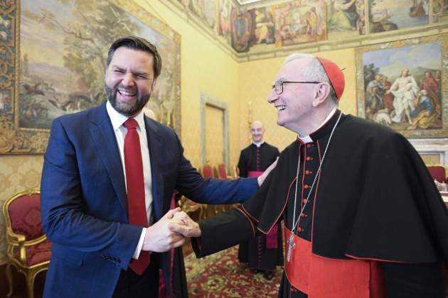 cardenal pietro parolin jd vance efe cardenal pietro parolin jd vance efe