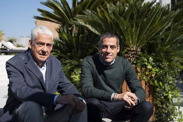 Jordi Clos i Joaquim Clos a la terrassa de l'hotel Claris. / Foto: Irene Vilà Capafons Jordi Clos i Joaquim Clos a la terrassa de l'hotel Claris. / Foto: Irene Vilà Capafons