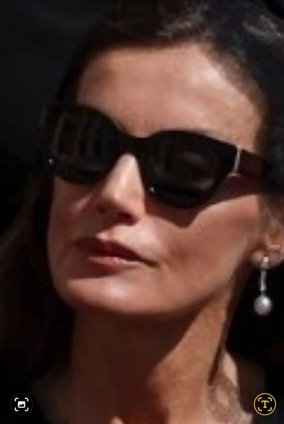 Letizia en el Vaticano con el labio infladísimo, EFE Letizia en el Vaticano con el labio infladísimo, EFE