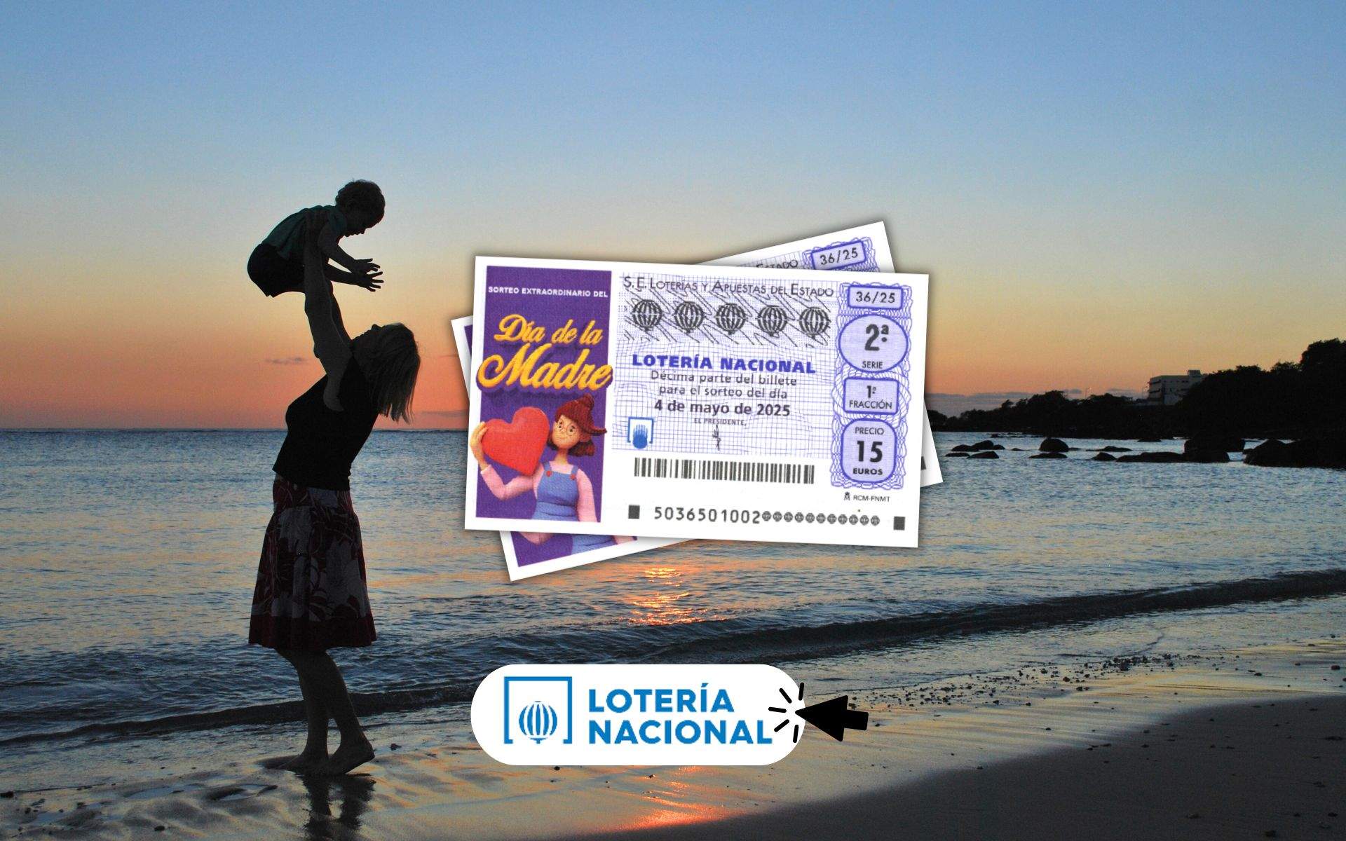 Comprobar Lotería Nacional del Día de la Madre 2025: resultados y premios de hoy, 4 de mayo