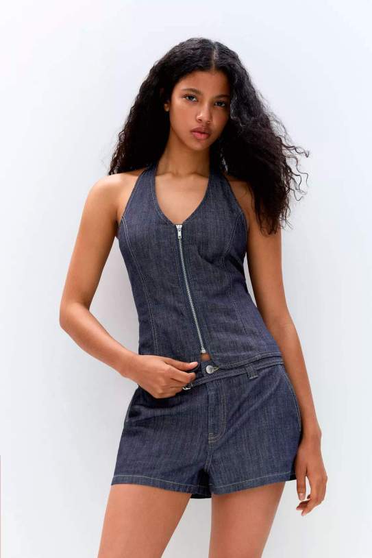 Top denim cremallera1