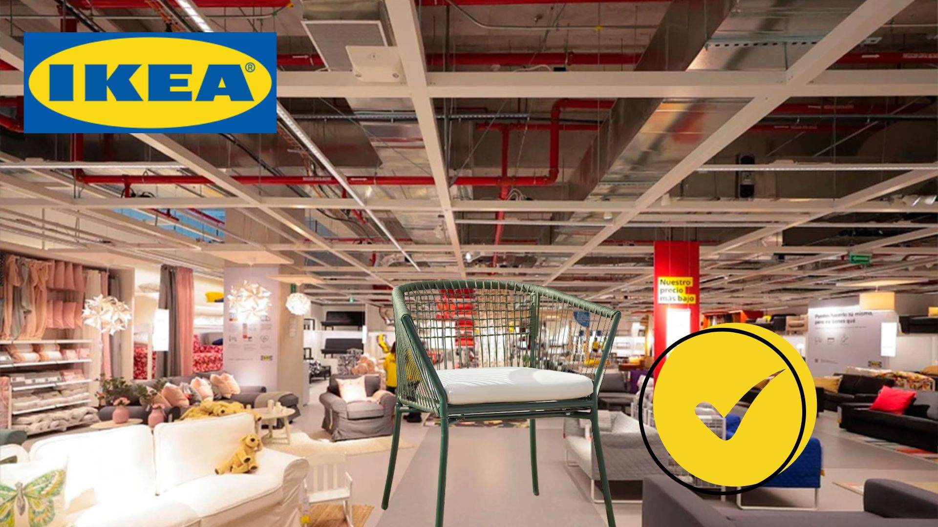 IKEA té una cadira per a l'estiu que podria ser a qualsevol casa de disseny