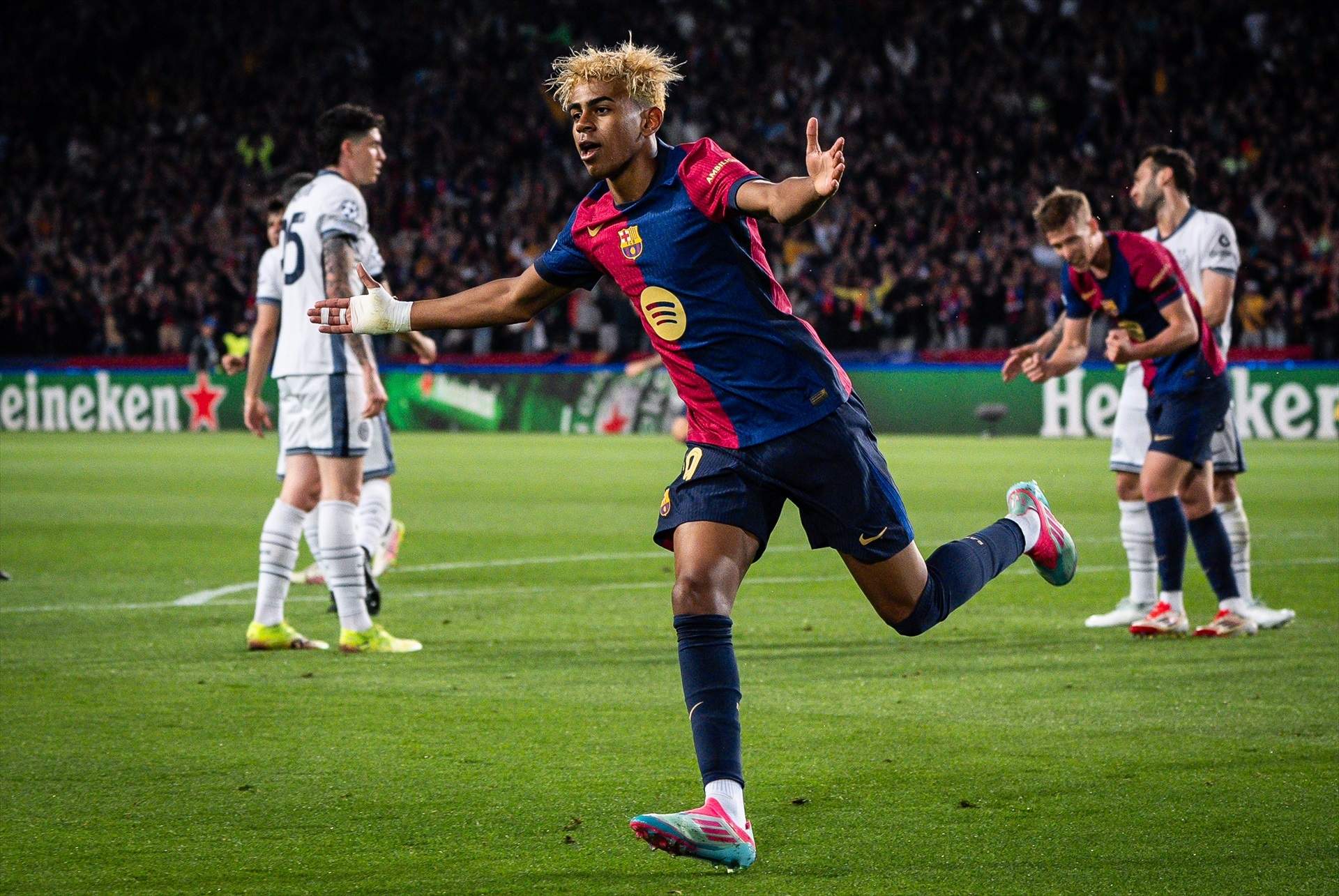 Lamine Yamal arrabassa un significatiu rècord a Mbappé