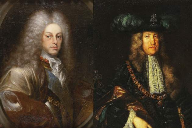 Felipe de Borbón y Carles d'Habsburgo. Fuente Real Academia d'Història i Museu d'Art de Viena Felipe de Borbón y Carles d'Habsburgo. Fuente Real Academia d'Història i Museu d'Art de Viena