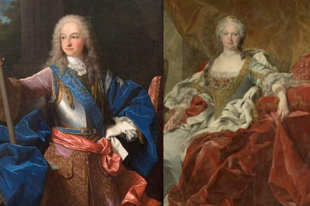 Luis I e Isabel Farnese / Fuente: Museo del Prado Luis I e Isabel Farnese / Fuente: Museo del Prado