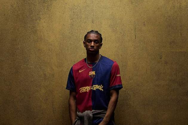 Balde Travis Scott Barça Clásico / Foto: FC Barcelona Balde Travis Scott Barça Clásico / Foto: FC Barcelona