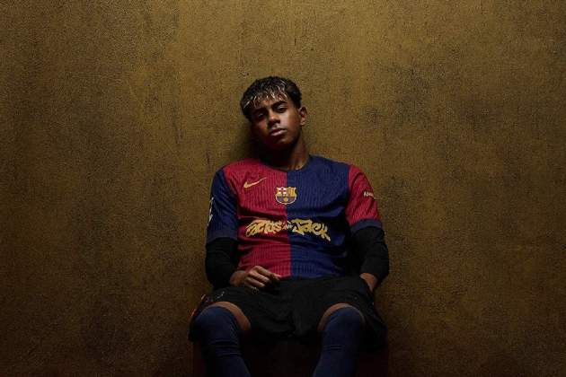 Lamine Yamal Travis Scott Barça Clásico / Foto: FC Barcelona Lamine Yamal Travis Scott Barça Clásico / Foto: FC Barcelona