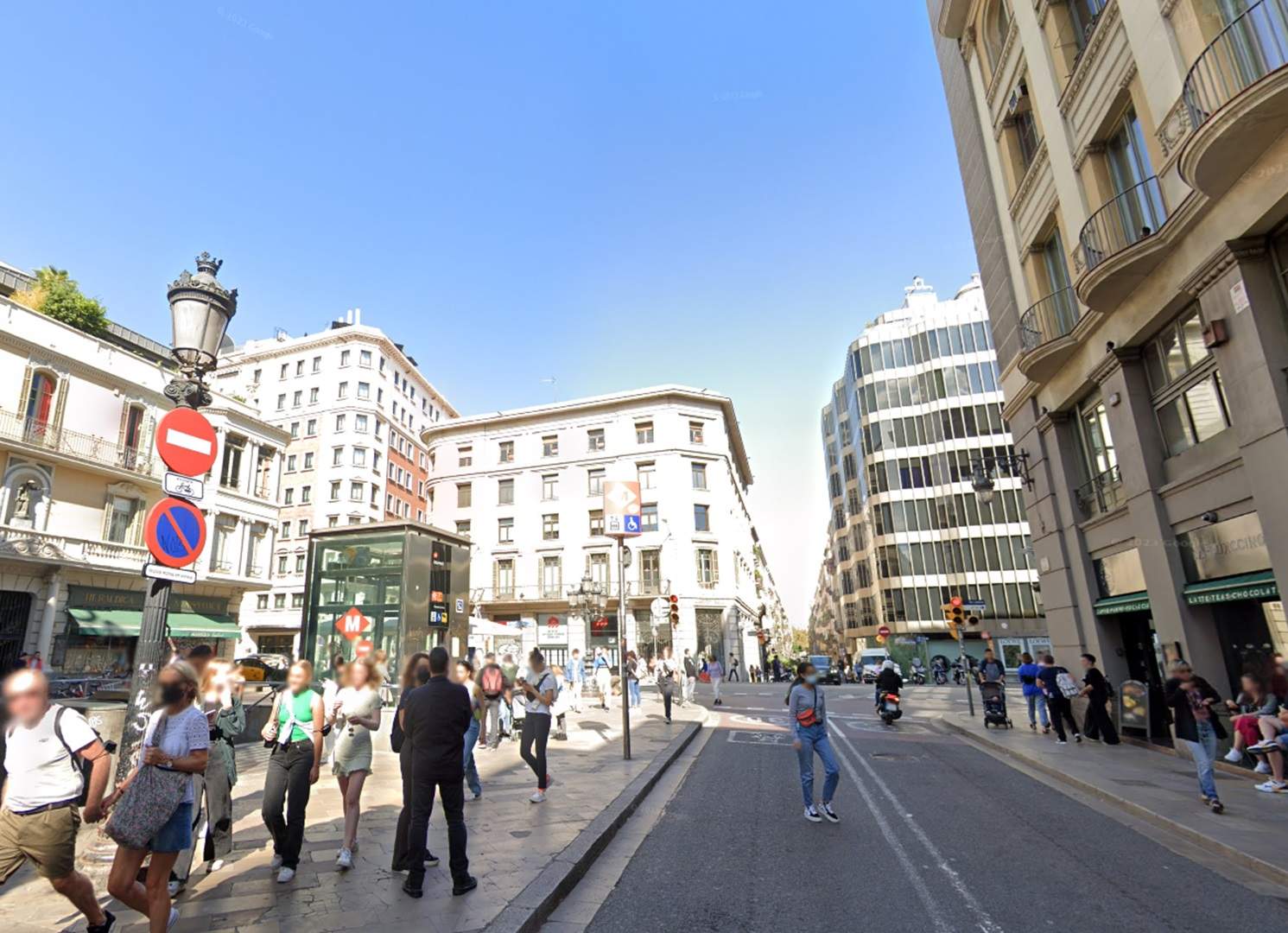 La recta final de las obras en la Via Laietana comporta cortes en la calle de Jaume I