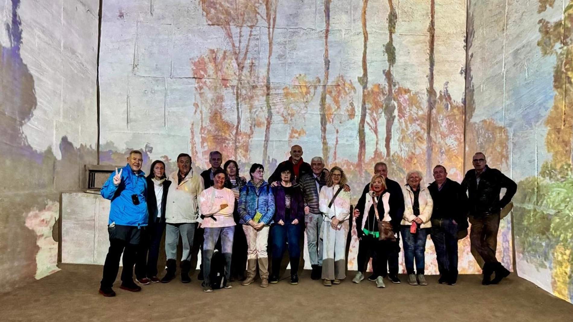 9. El grupo en las Carrieres de les Llums. Los Baos de Provenza. Cedida José Luis Marro 9. El grupo en las Carrieres de les Llums. Los Baos de Provenza. Cedida José Luis Marro