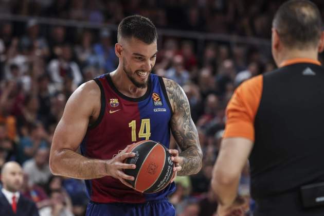 Willy Hernangómez, decepcionado durante el Barça - Mònaco de l'Eurolliga / Foto: Europa Press Willy Hernangómez, decepcionado durante el Barça - Mònaco de l'Eurolliga / Foto: Europa Press