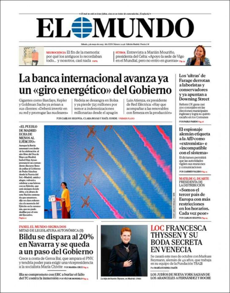'El Mundo' 3 'El Mundo' 3