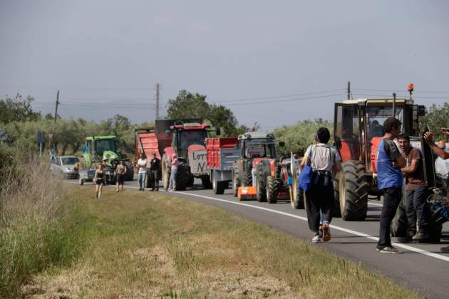 Marcha lenta de los tractores / ACN Marcha lenta de los tractores / ACN