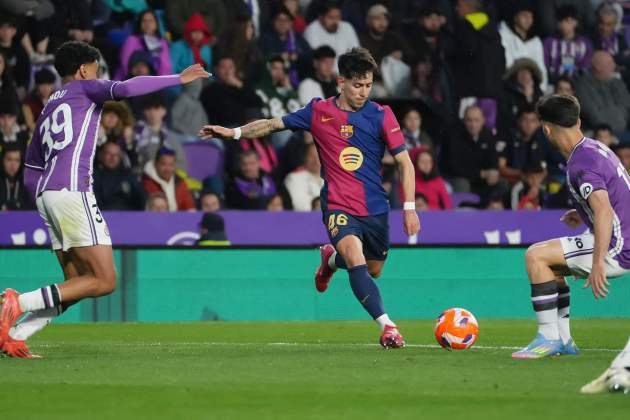 Dani Rodríguez Valladolid Barça / Foto: EFE Dani Rodríguez Valladolid Barça / Foto: EFE