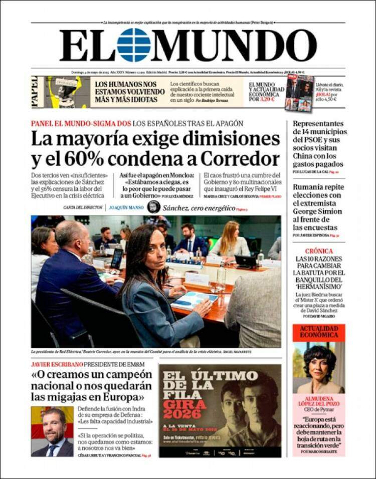 'El Mundo' 4 'El Mundo' 4