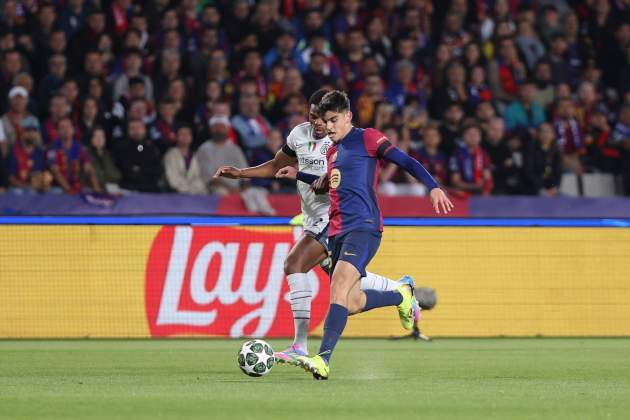 Denzel Dumfries Gerard Martín Barça Inter de Milán / Foto: Europa Press Denzel Dumfries Gerard Martín Barça Inter de Milán / Foto: Europa Press