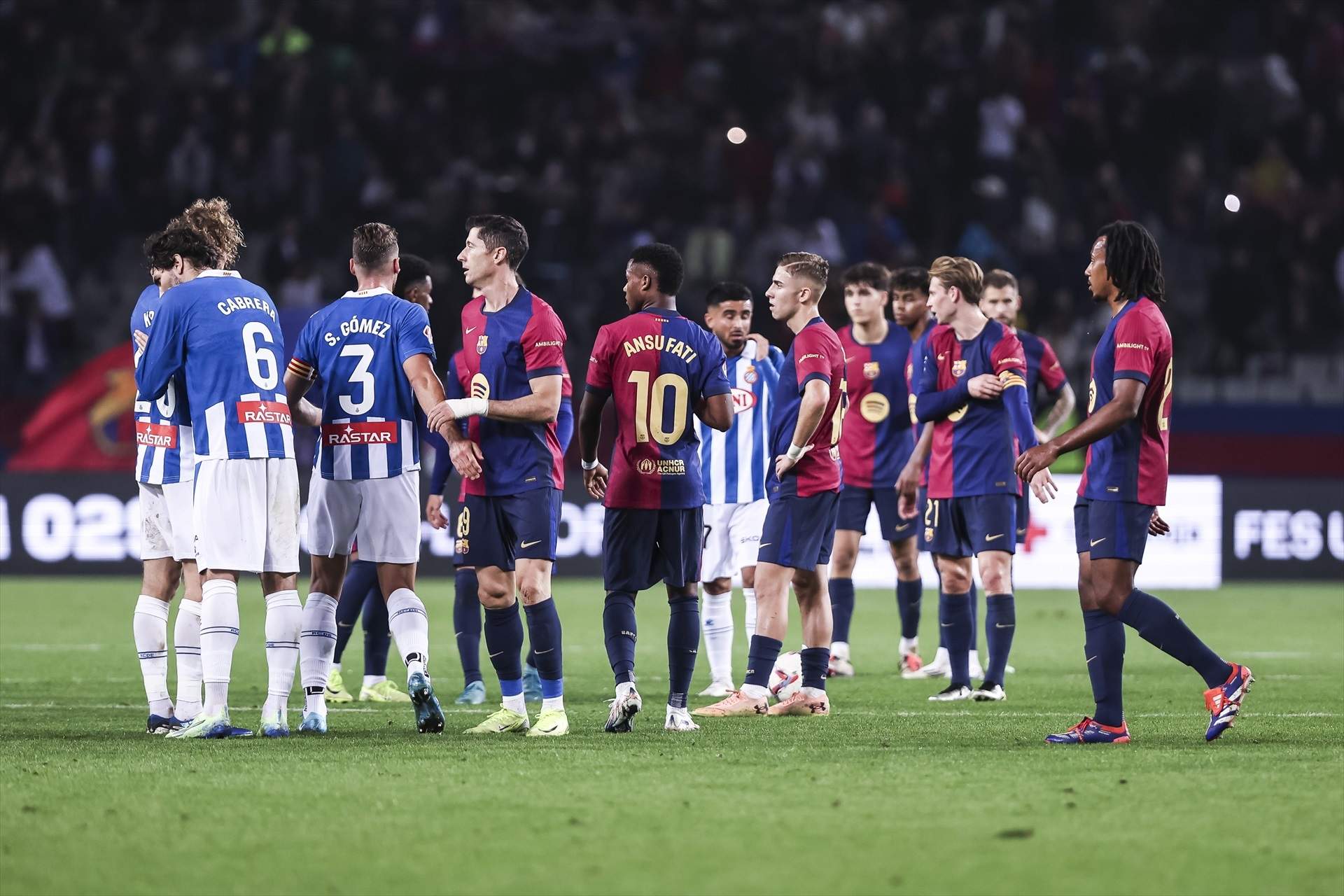 El Barça podría celebrar el título de Liga contra el Espanyol a puerta cerrada