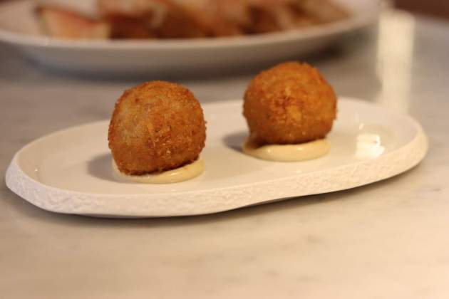 Croquetas, Restaurant Cipresaia / Foto: Jordi Àvila Croquetas, Restaurant Cipresaia / Foto: Jordi Àvila