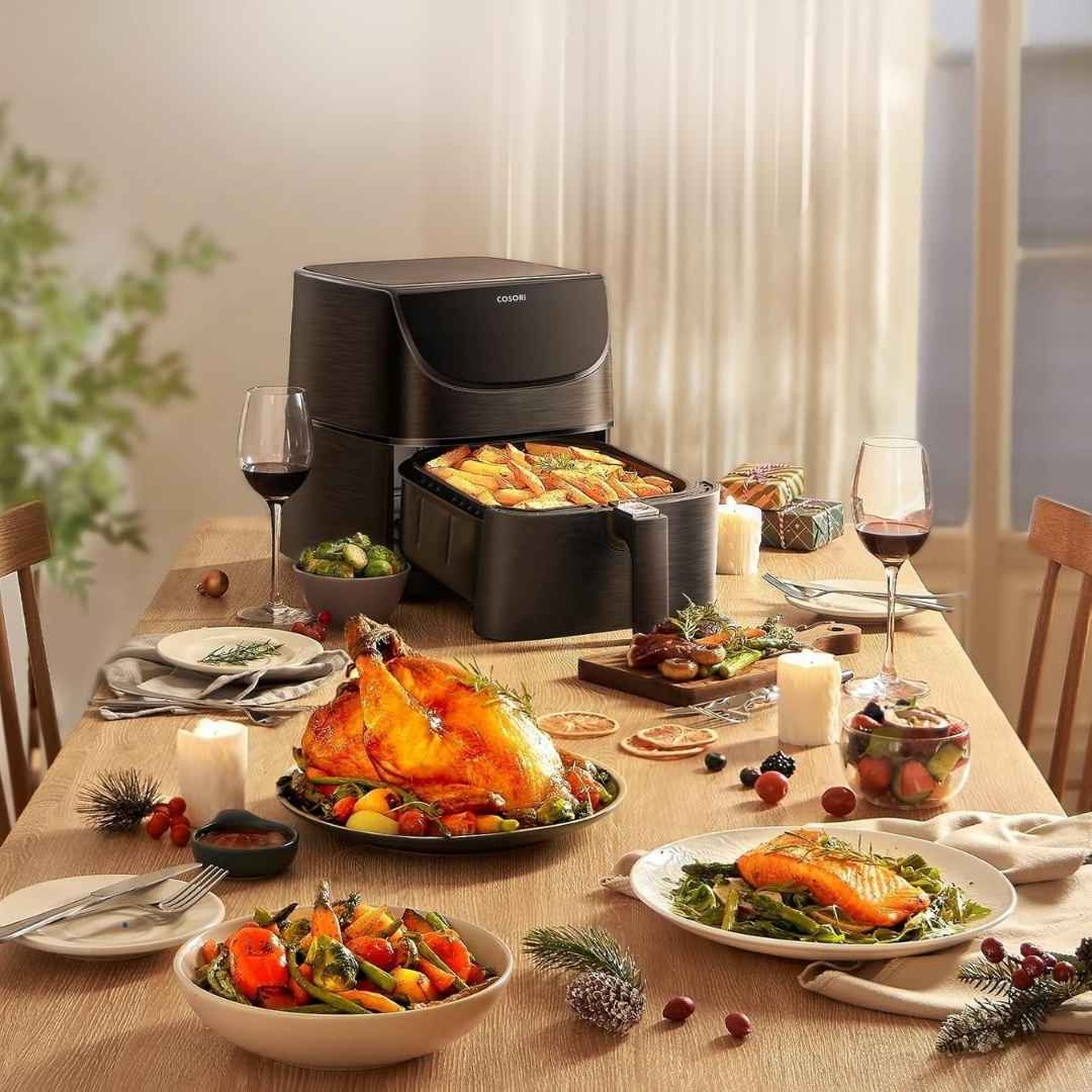 Esta freidora de aire Cosori baja a solo 84 € con un 40 % de descuento: cocina más sano y gasta menos