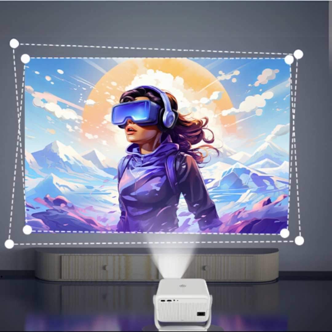 Aquest projector 4K compatible amb Netflix costa menys de 65€ i té truc per rebaixar-lo encara un 30 % més