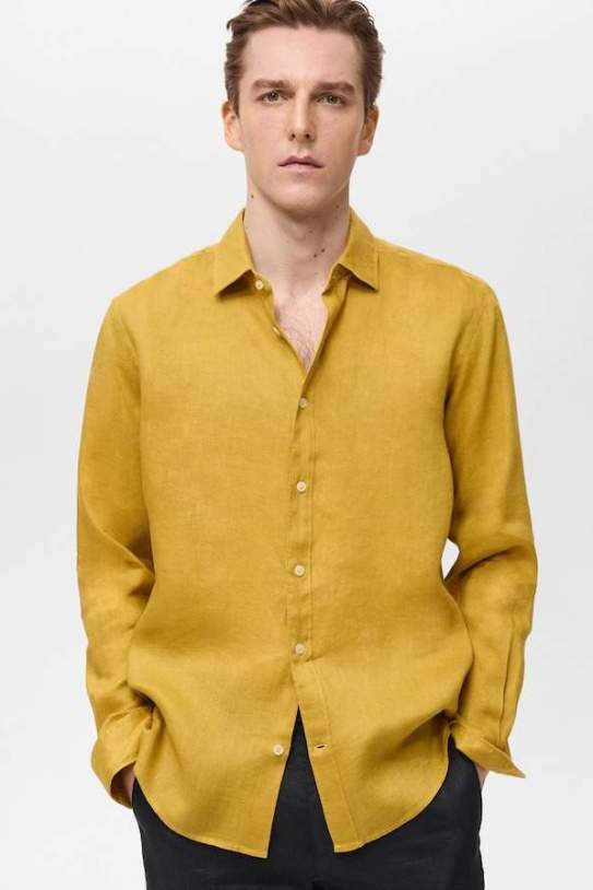 Camisa de Mànec|Mango Camisa de Mànec|Mango