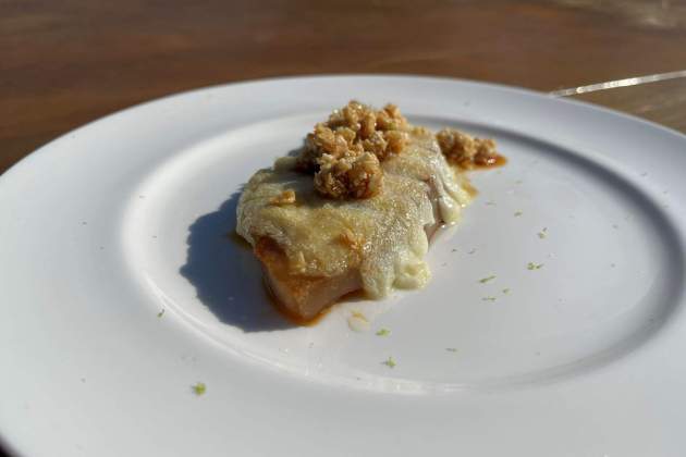 Papada con alioli y cuscús de coliflor Papada con alioli y cuscús de coliflor
