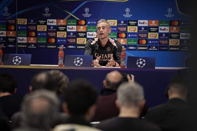 Luis Enrique entrenador PSG EFE Luis Enrique entrenador PSG EFE