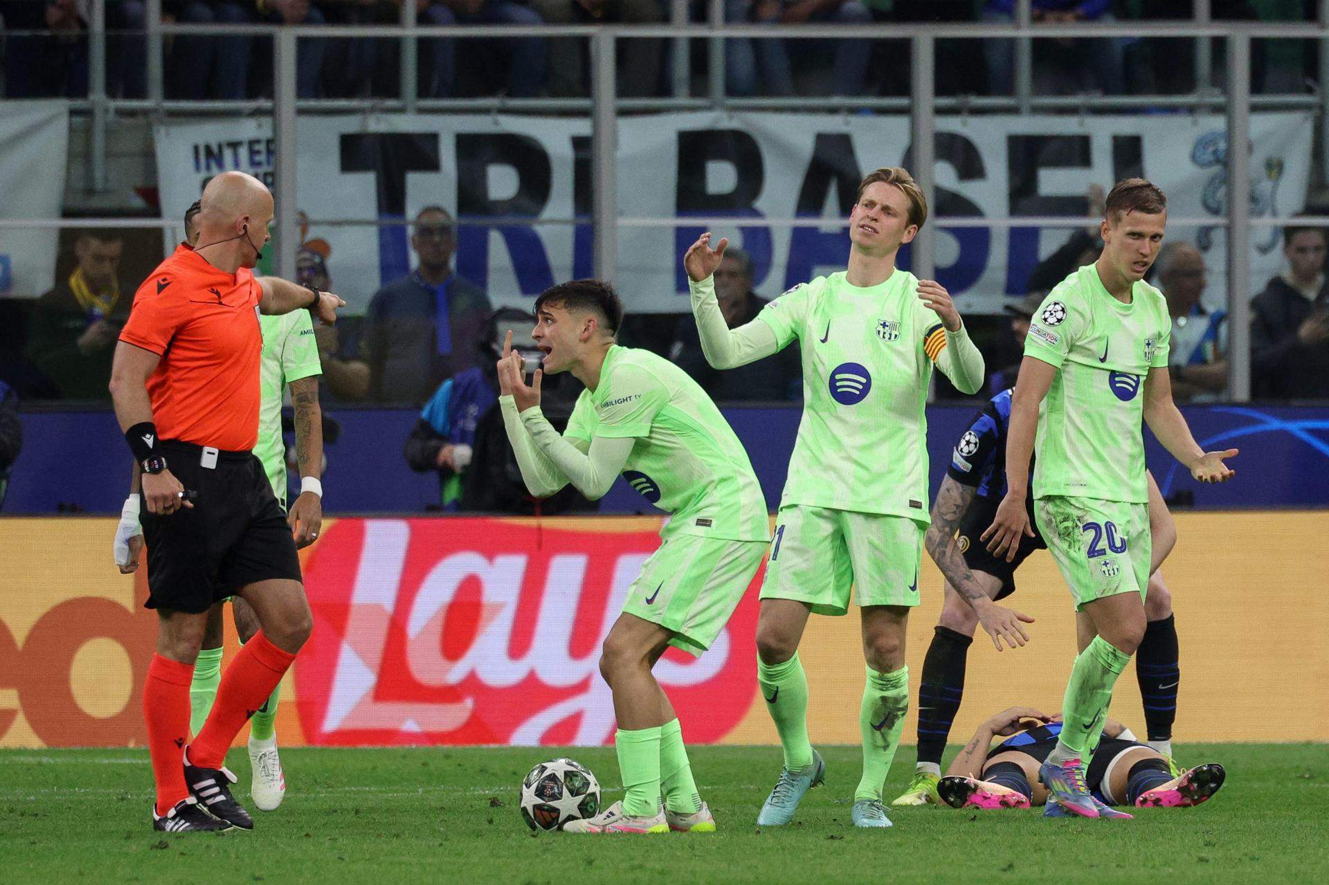 El Barça cae con crueldad contra el Inter (4-3) y se queda sin la soñada final de la Champions de Múnich