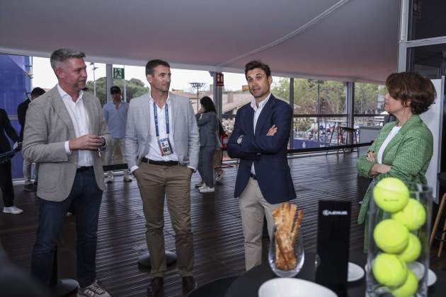 Mar Pieltain, Sergio Bispo, David Ferrer y Tommy Robredo / Foto: Europa Press Mar Pieltain, Sergio Bispo, David Ferrer y Tommy Robredo / Foto: Europa Press