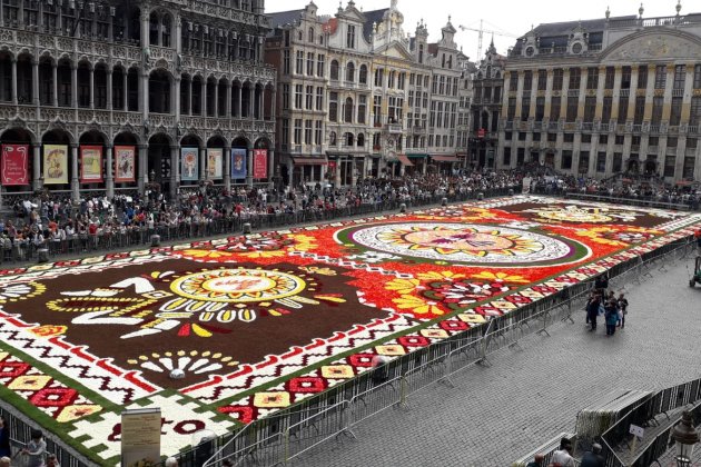 alfombra floral brusselles