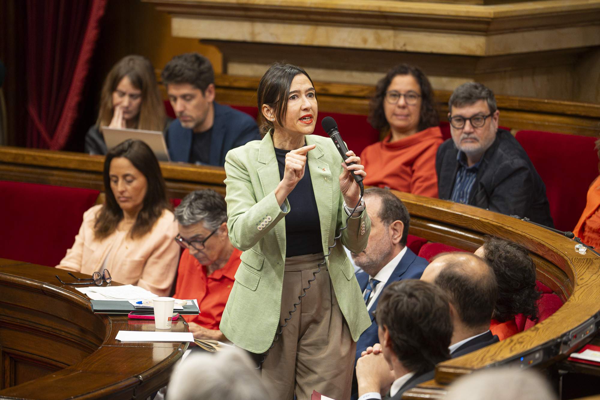 ERC y CUP se suman a Junts y piden explicaciones a Parlon por las cargas policiales en Montserrat