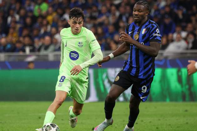 Pedri Inter Barça Champions / Foto:EFE Pedri Inter Barça Champions / Foto:EFE
