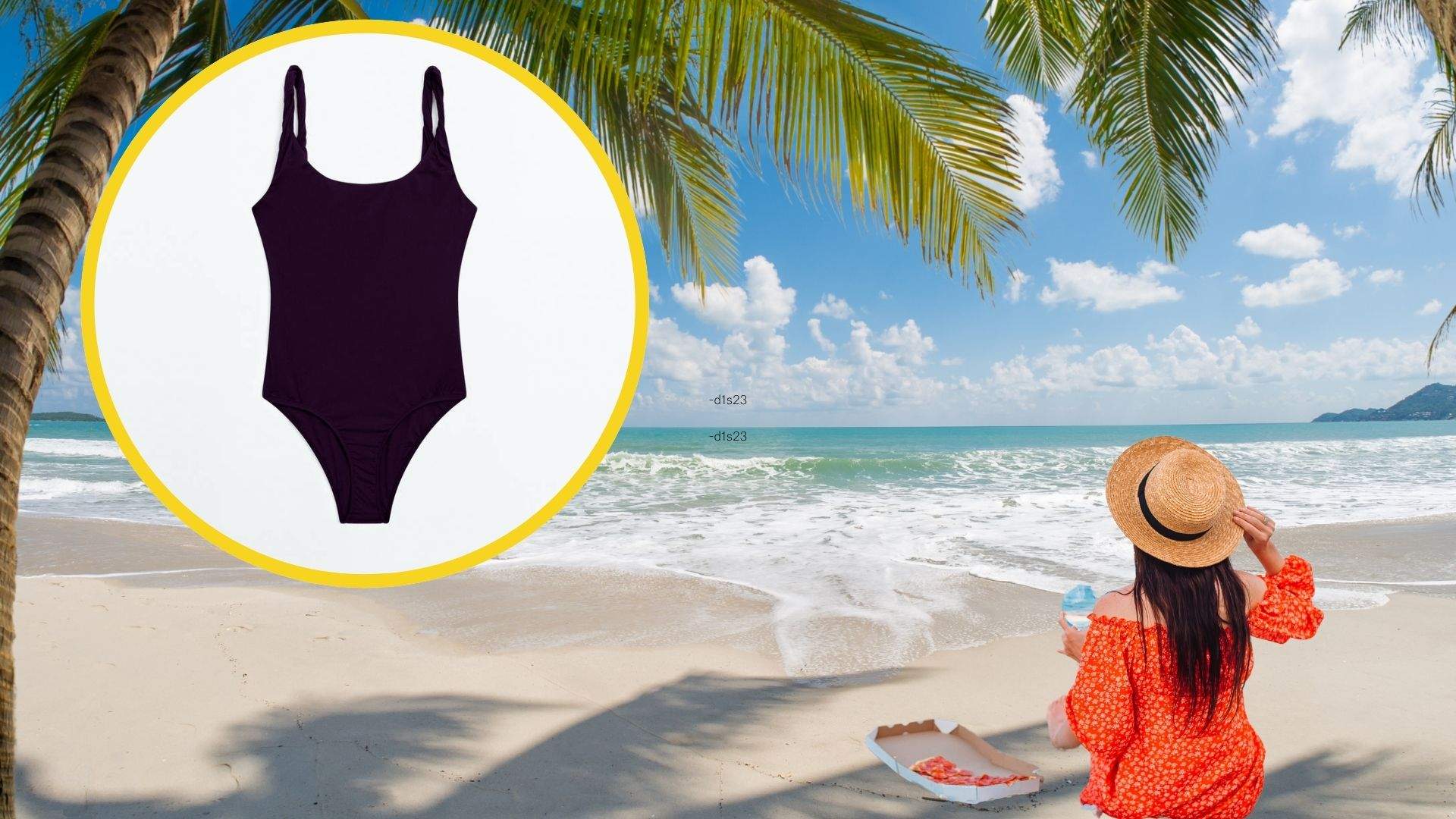 Massimo Dutti lanza el bañador más fino del verano: escote clásico y tirante especial