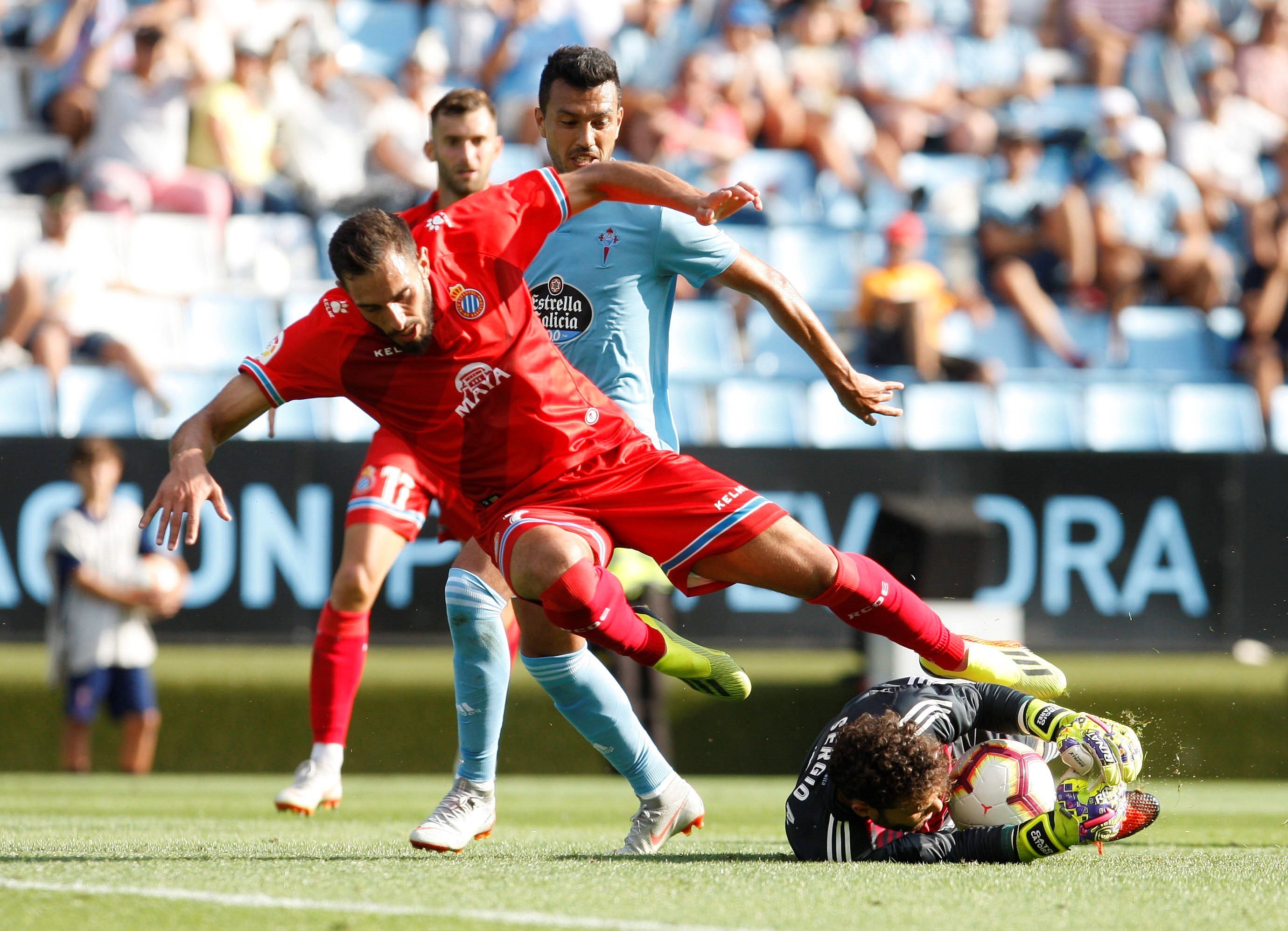 El Espanyol se embolsa un punto justo en Vigo (1-1)