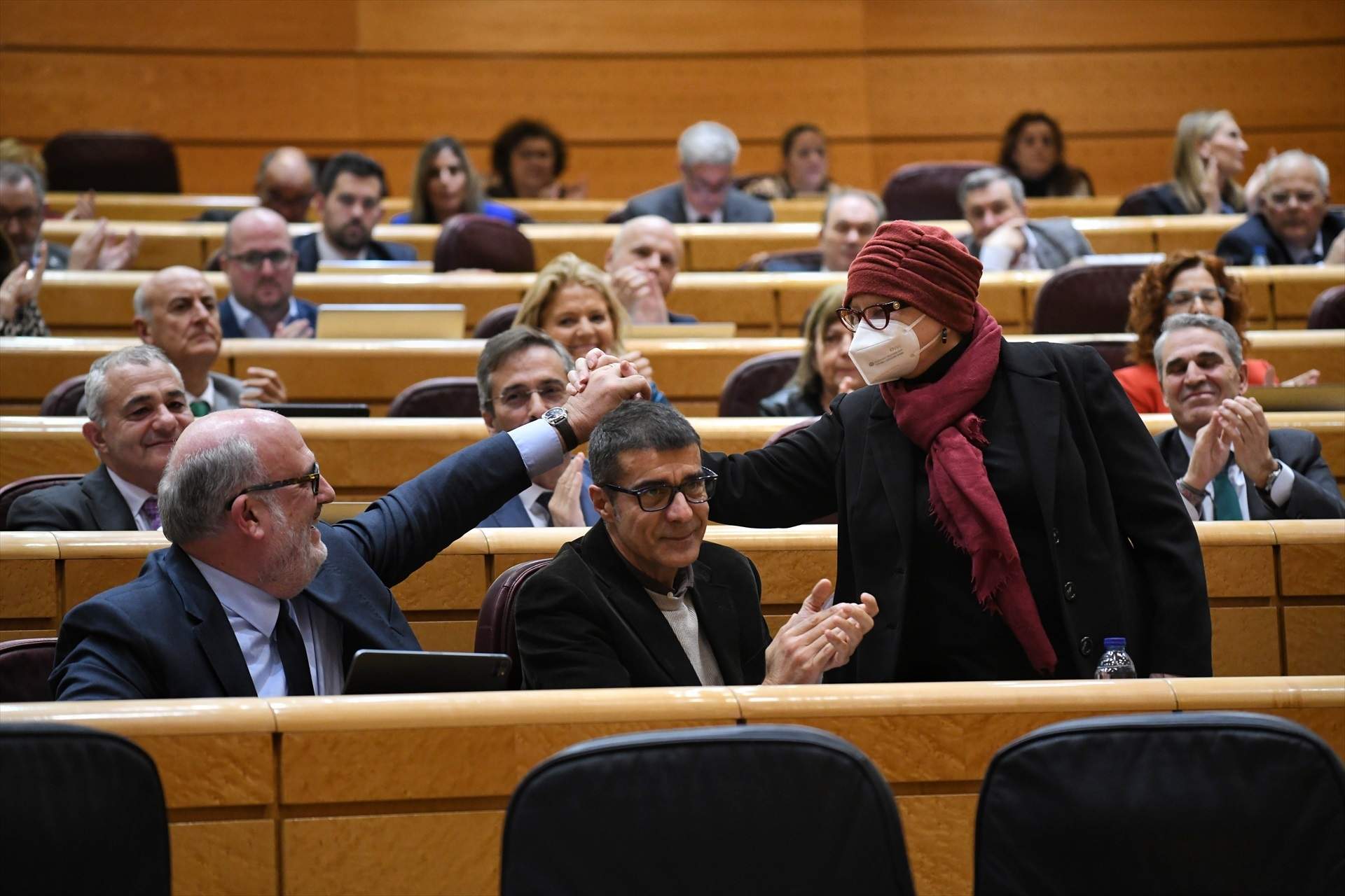 El PSOE y el PP rechazan en el Senado la demanda de Junts de adaptar a Catalunya las pensiones y el SMI