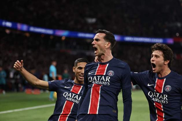 Fabián Ruiz gol PSG Arsenal / Foto: EFE Fabián Ruiz gol PSG Arsenal / Foto: EFE