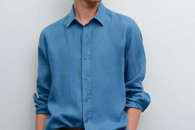 Camisa regular fit 100% lino1 Camisa regular fit 100% lino1