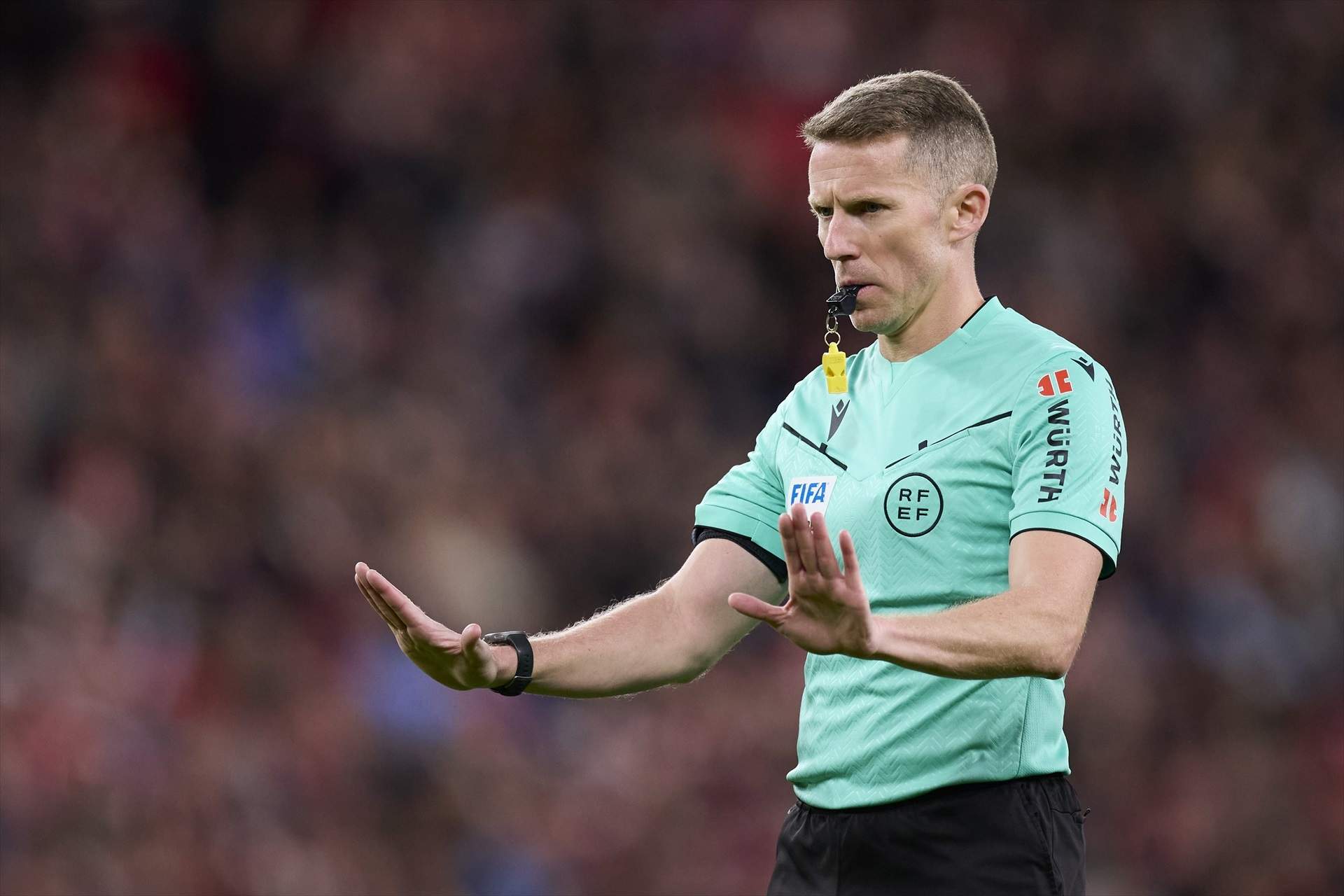 Terror en el Barça con la designación arbitral para el Clásico: Hernández Hernández