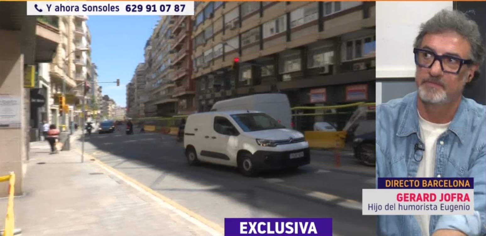Finca del fill d'Eugenio a Balmes Plaça Molina, Antena 3 Finca del fill d'Eugenio a Balmes Plaça Molina, Antena 3
